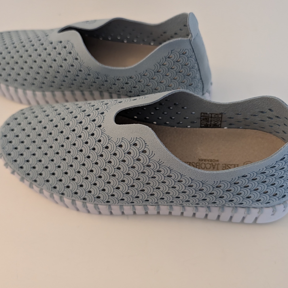Ilse Jacobsen Tulip 139 Ash Blue Slip-On Shoes Size 37